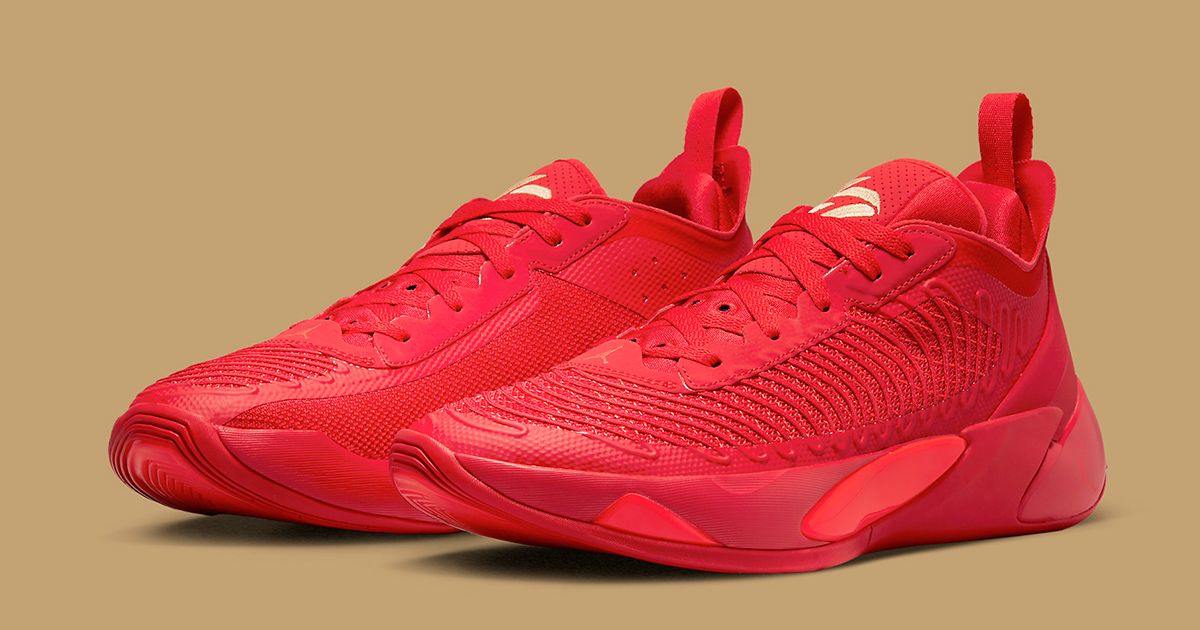 Jordan Luka 1 Surfaces in Red and Gold House of Heat°