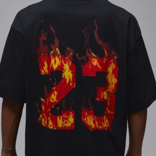Jordan “Flames” Graphic T-Shirt Set to Drop Soon