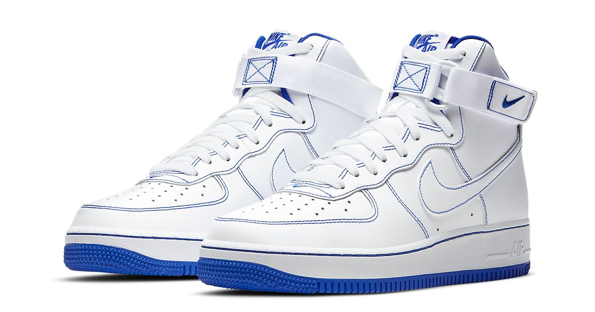 Available Now // Contrast Stitch Air Force 1 High | House of Heat°
