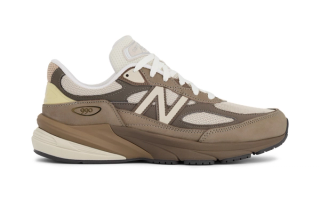 New Balance 990v6 "Driftwood" Made in USA sneaker.