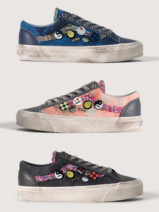 OTW by Vans Old Skool 36 "Souvenir" sneaker in three Summer 2026 colorways: "Black," "Asphalt" & "Navy."