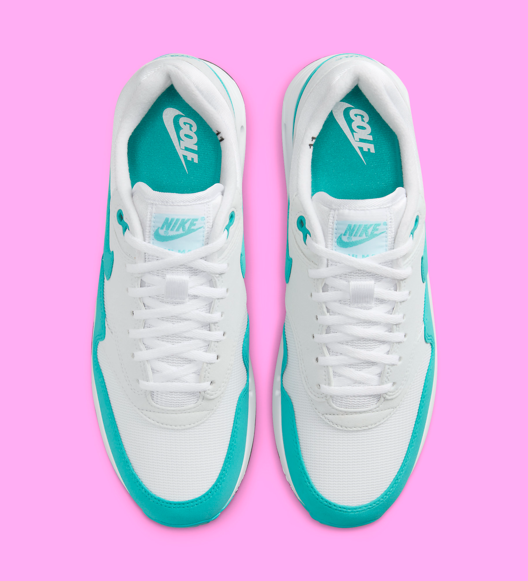 Nike Air Max 1 '86 OG G Golf Shoes Wolf Grey/White/Bright