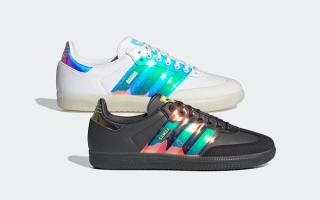 adidas samba iridescent tpu white gx1024 grey gx1025 release date