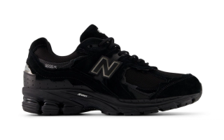 New Balance 2002R "Black" (Refined Future) sneaker.