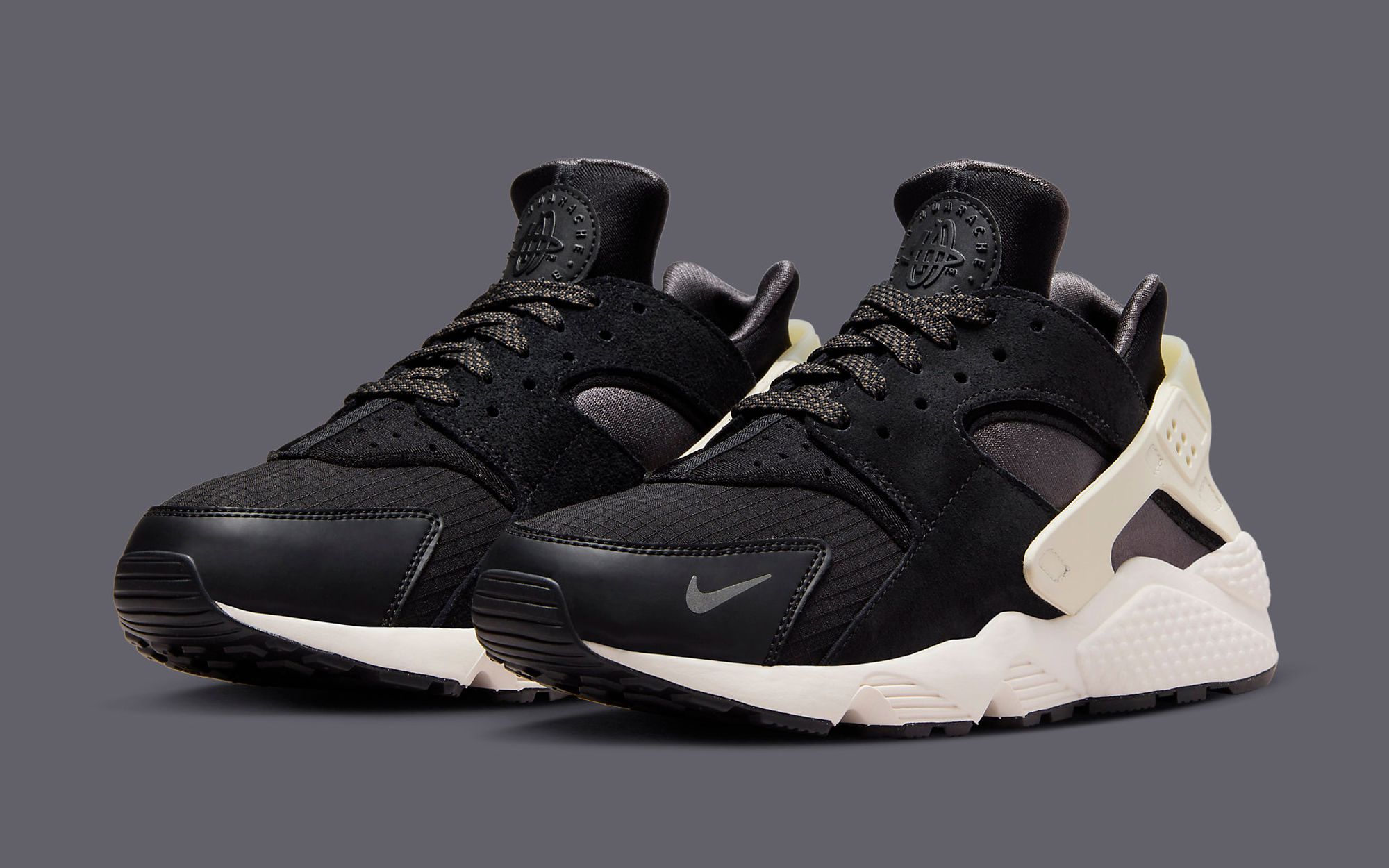 The Nike Air Huarache is Retooled in Ripstop and Suede House of Lash travis scott x nike air max 270 react light cream starfish dark haze