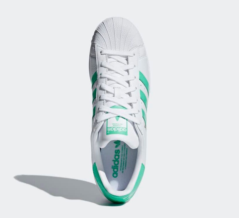 Adidas superstar hi sales res green