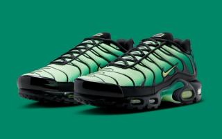 Nike's Air Max Plus Reappears with A 'Green' Gradient