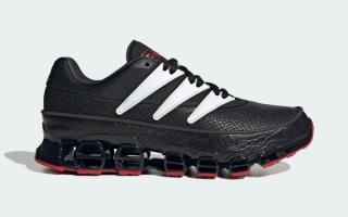 adidas Predator '94 Megaride in the football boot's original "Core Black/Footwear White/Better Scarlet" color scheme.