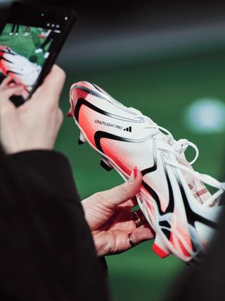 adidas Adizero Crazylight Pro football boots concept at the Home of Innovation Summit in Germany, Sept. 25, 2026.