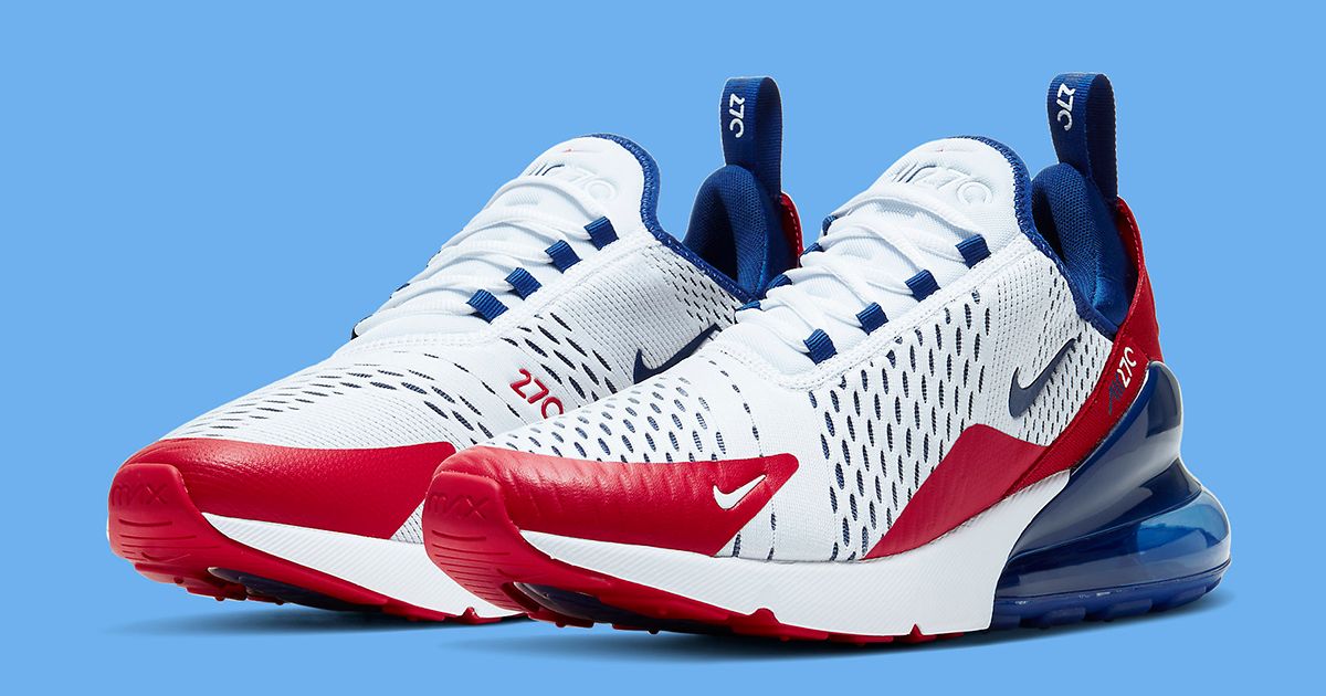 Nike 270 red and blue clearance