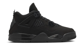 TD Air Jordan 4 "Black Cat" retro.