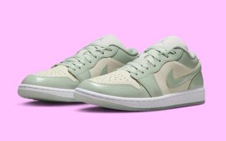 The Air Jordan 1 Low Appears in Sail and Seafoam