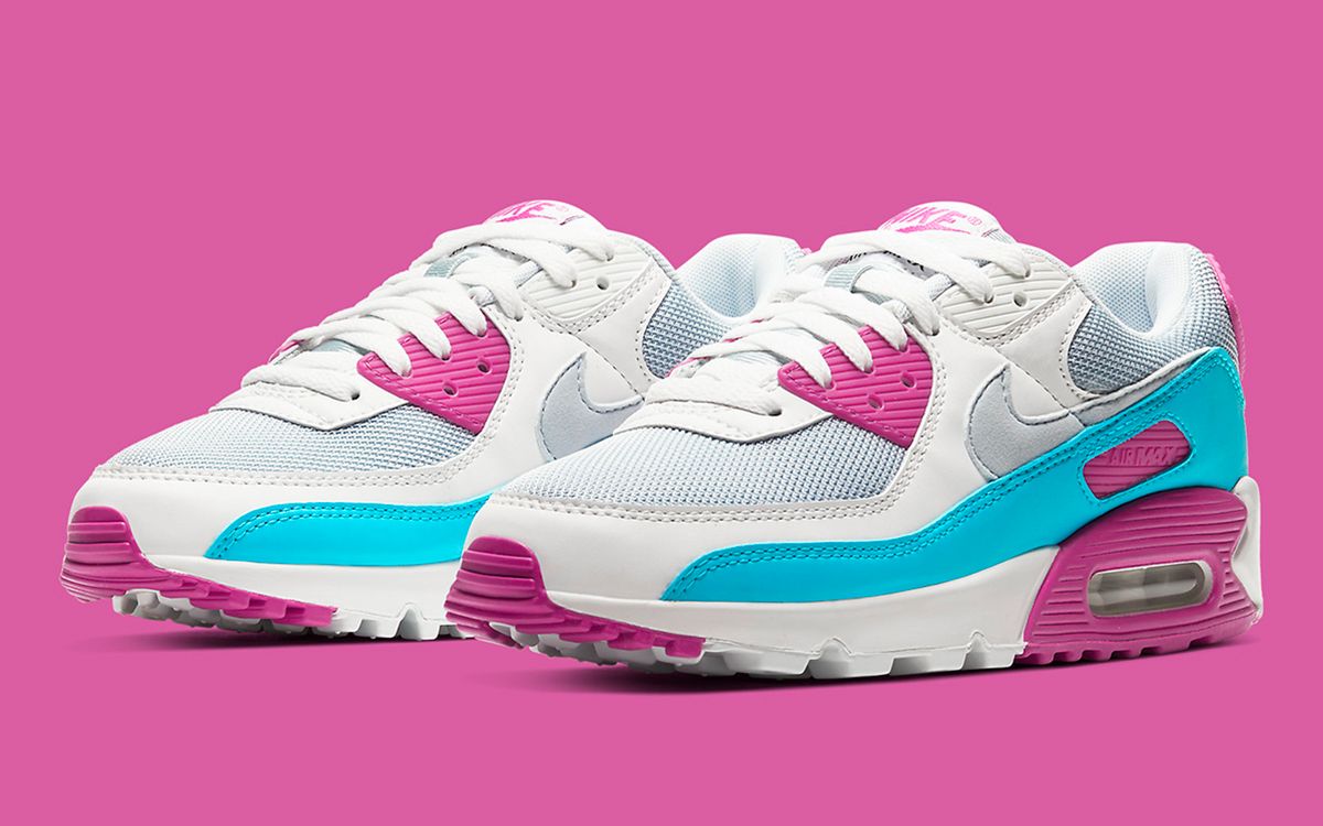 公式正規品!★ AIR MAX 90 VIVID PINK NEON BLUE Wmns Air Max 90 'Vivid Pink' - Nike - CT1030 001 | Flight Club