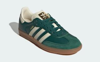 The Adidas Samba OG "Collegiate Green" is Now Available