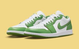Available Now // Air Mid jordan 1 Low "Chlorophyll"