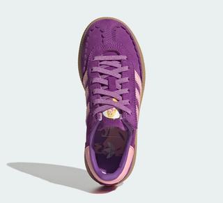 Little Kids' Disney x adidas Handball Spezial "Rapunzel" (SKU: KK4763). Photo via adidas.