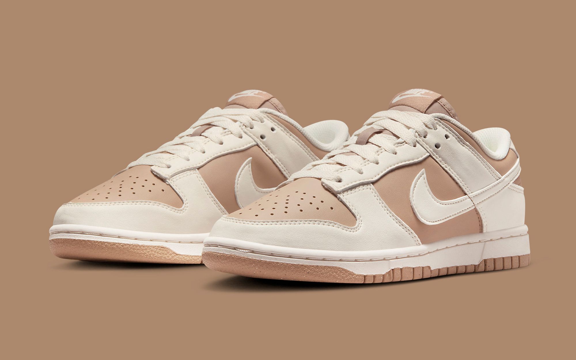 Nike dunk hot sale low beige