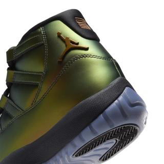 Women's Air Jordan 11 "Light British Tan" (Space Jam; SKU: IZ1800-200). Photo via Foot Locker.