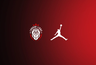 Logo lock-up for London Lions & Jordan Brand Basketball.