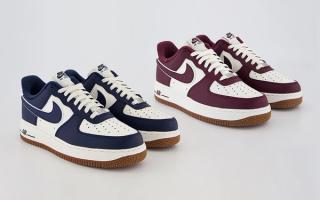 Air Force 1 '07 LV8 - Sail/Night Maroon – Feature