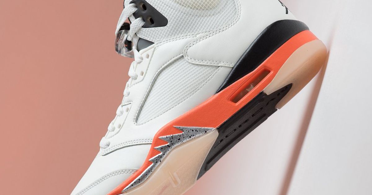jordan5 orange blaze