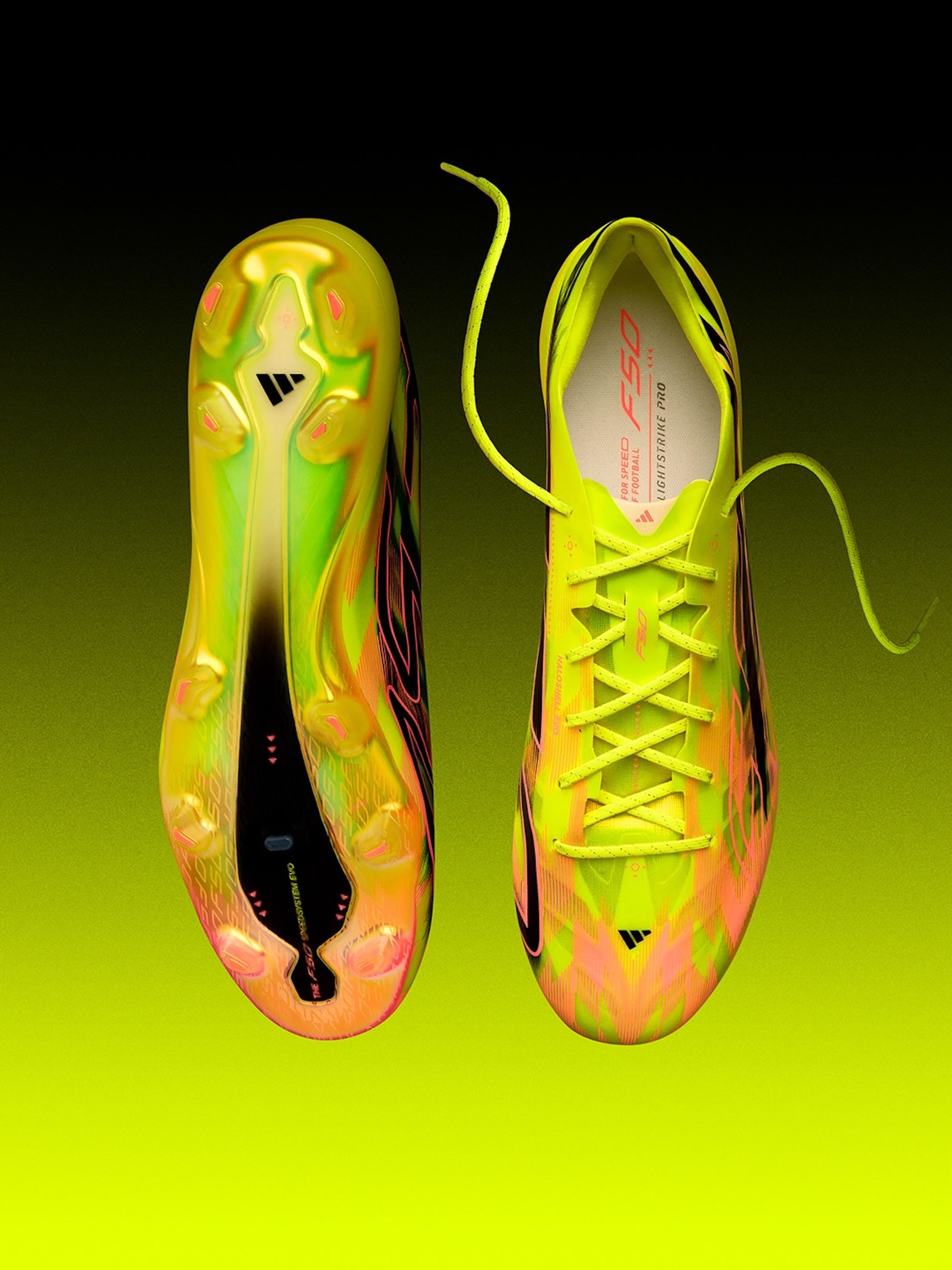 adidas F50 HYPERFAST EVO "Too Light" football boot release.