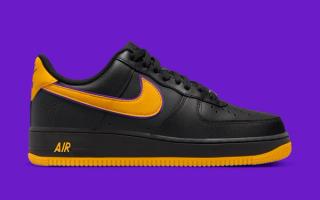 The Nike Air Force 1 Low "Kobe Bryant" Will Release in an Alternate Black Colorway
