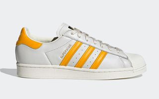 adidas AOST22554 Superstar Off WhiteCollegiate Gold H68170 1