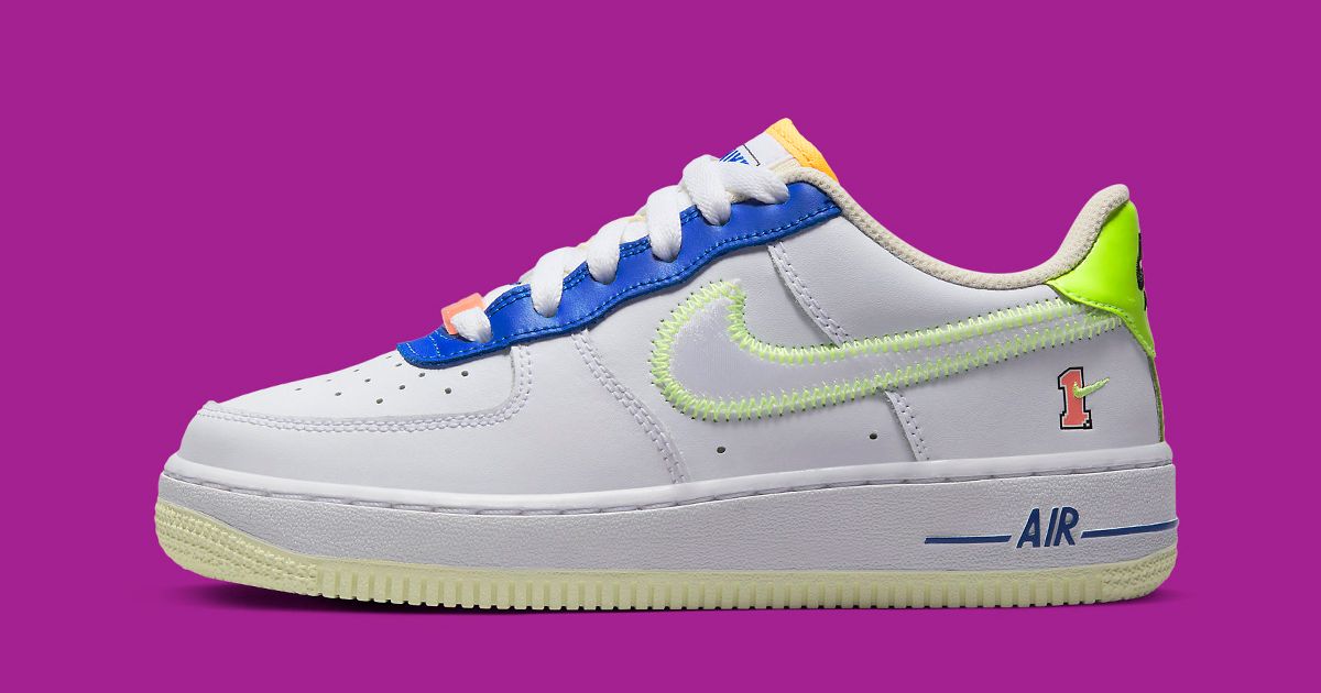 The Air Force 1 Low Appears with Gaudy Colors and Video Game-Inspired ...