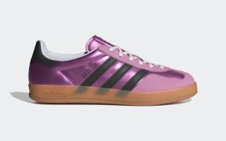 Adidas Applies Shiny 'Bliss Lilac' Uppers to the Gazelle Indoor in Time for Women's History Month