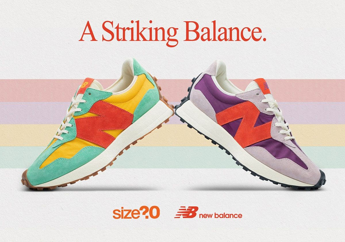 Detailed Looks at the size? x New Balance 327 Collaboration