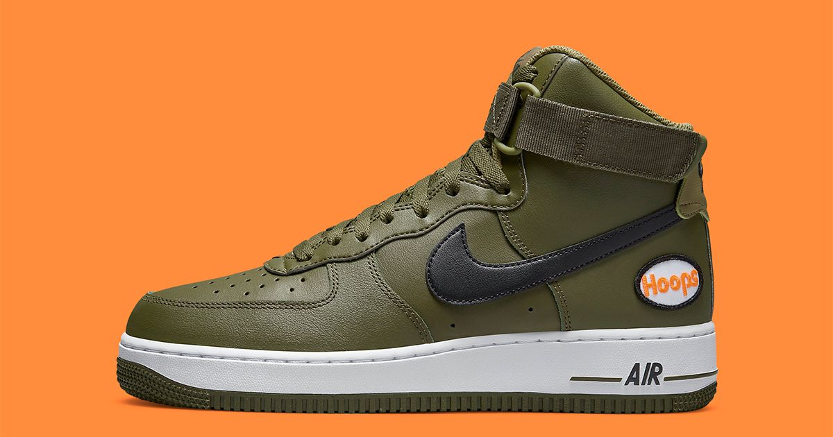 Nike Air Force 1 High “Hoops” Appears in Olive and Black | House of Heat°