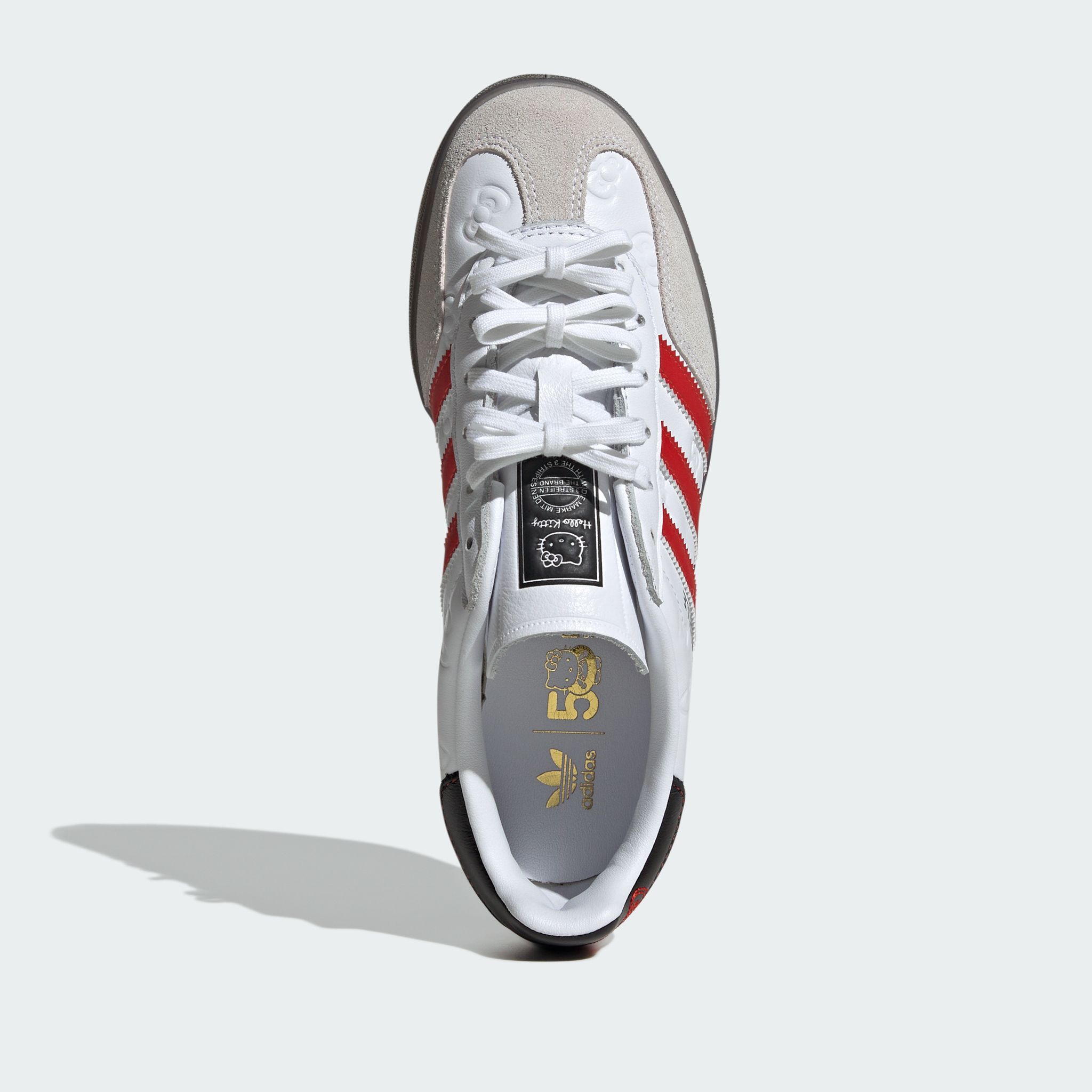 adidas gazelle silver green womens adidas Sambae Hello Kitty Shoe White/Black main image 0
