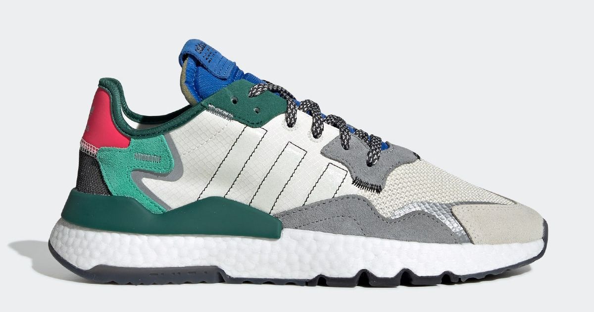 adidas Cultivate a Colorful-Yet-Chilled “Collegiate Green” Nite Jogger ...