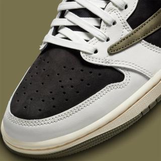 Travis Scott Air Jordan 1 Low OG Black/Olive