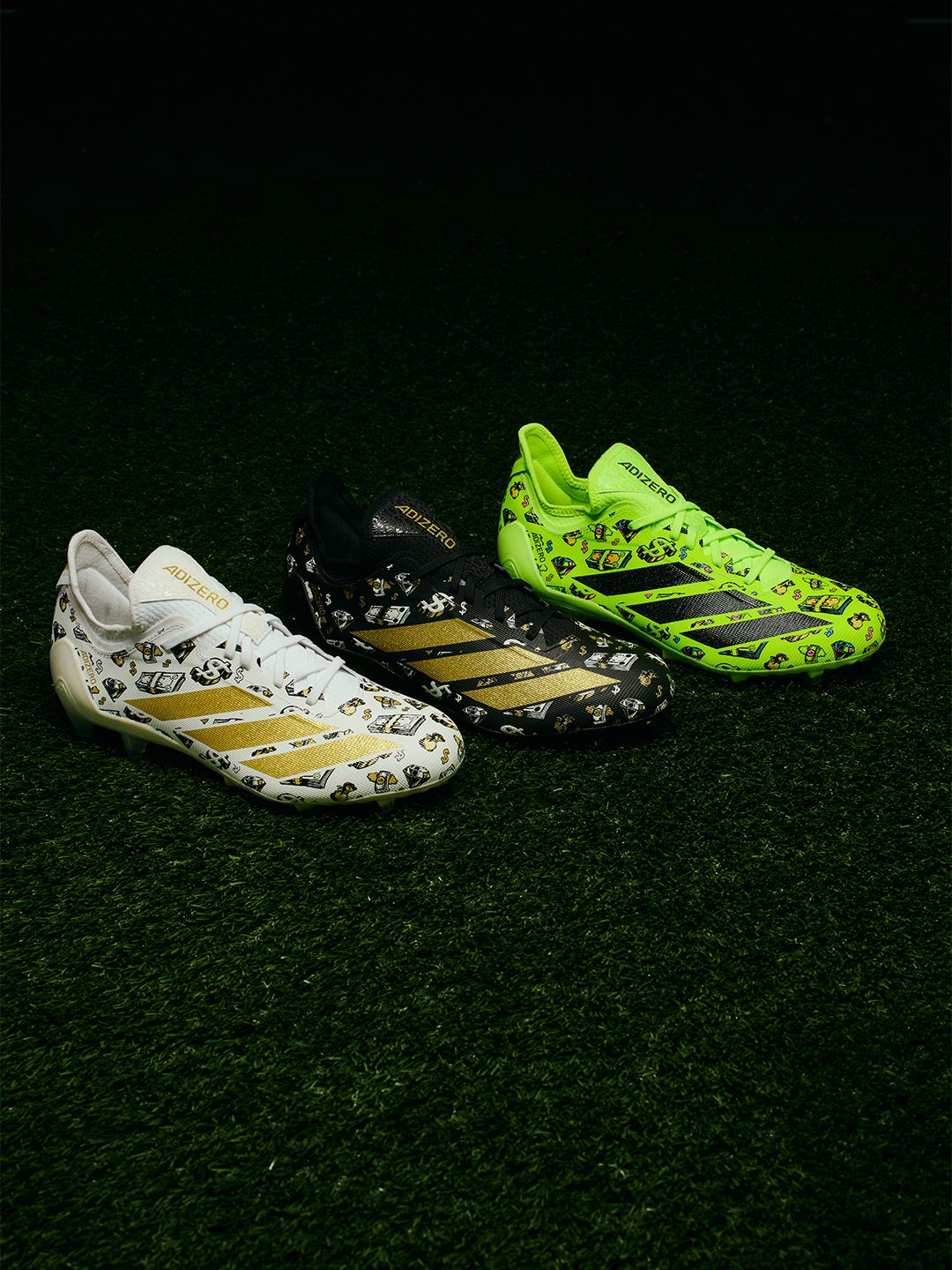 adidas Adizero Electric.1 II Play Money Football Cleats