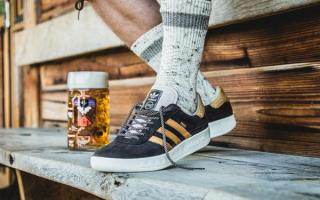 adidas Celebrate Oktoberfest with Two-Pack of Beer-Repellent München Sneakers
