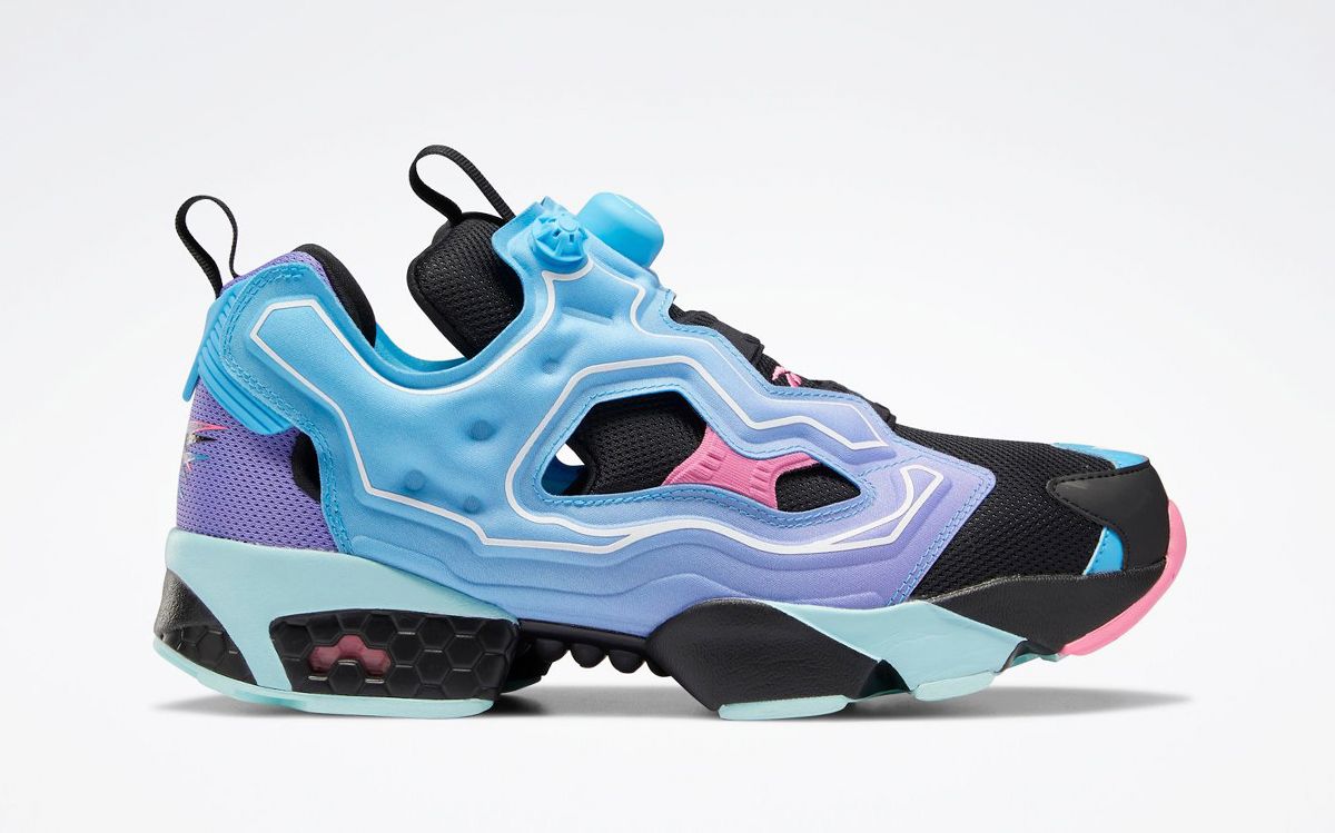 Reebok insta hot sale pump purple