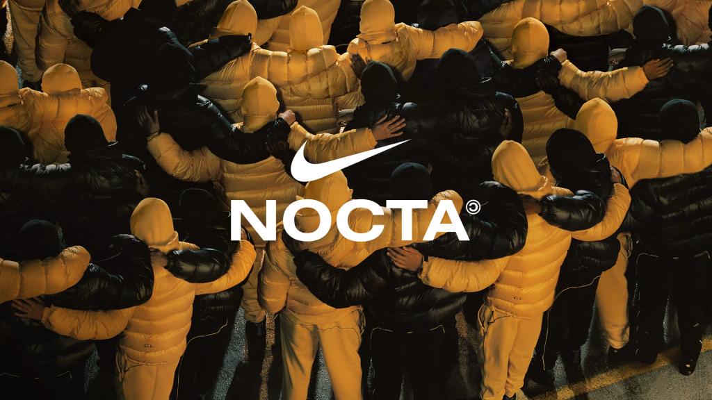 Complete collection of Nike NOCTA sneaker releases spanning multiple silhouettes in black, grey, and metallic colorways