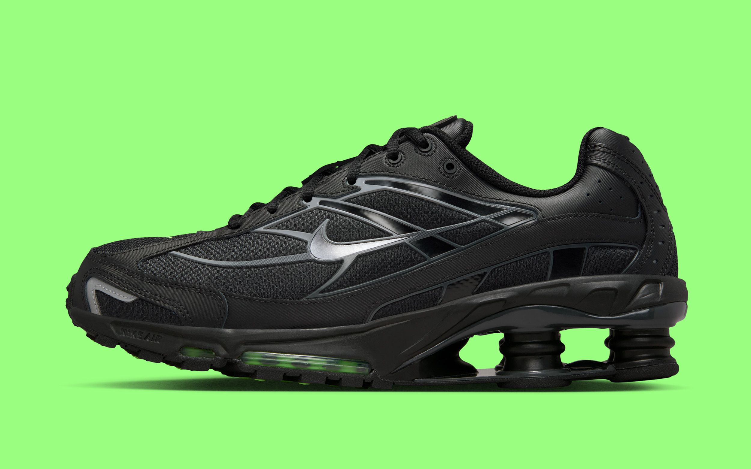 NIKE shox ride 2 テック　y2k 値下げ可能 Nike Shox Ride 2 “Black Neon” Brings Back Peak Y2K Energy | House