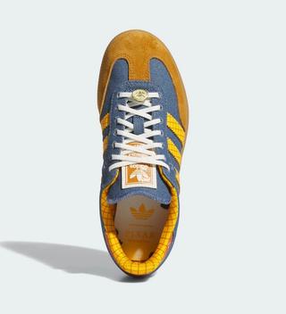 Disney & Pixar's Toy Story x adidas Samba "Woody" (SKU: LA3985). Photo via adidas.