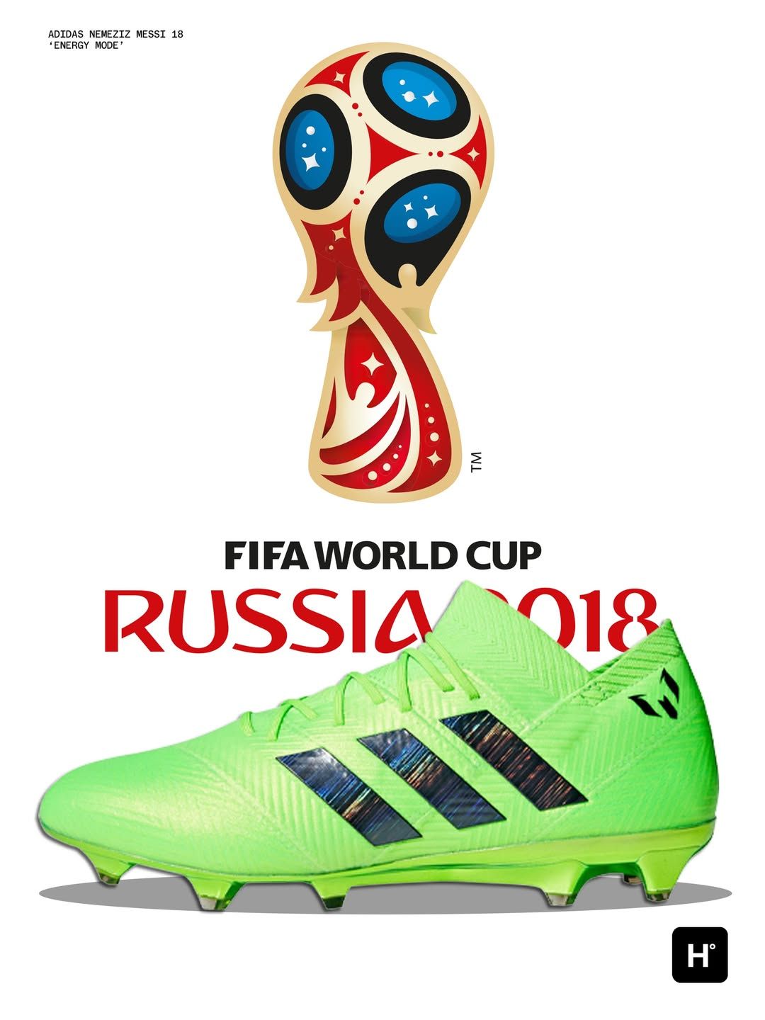 adidas Nemiziz Messi 18 "Energy Mode" 2018 World Cup™ Football Boots.