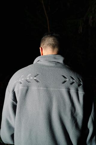 CPFM x Nike ACG L/S Polo. Photo via Adham Abousalem.