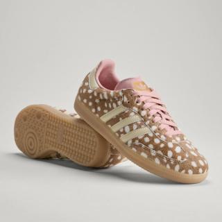 Women's adidas Samba OG "Deer Print" (SKU: KJ7447). Photo via adidas.