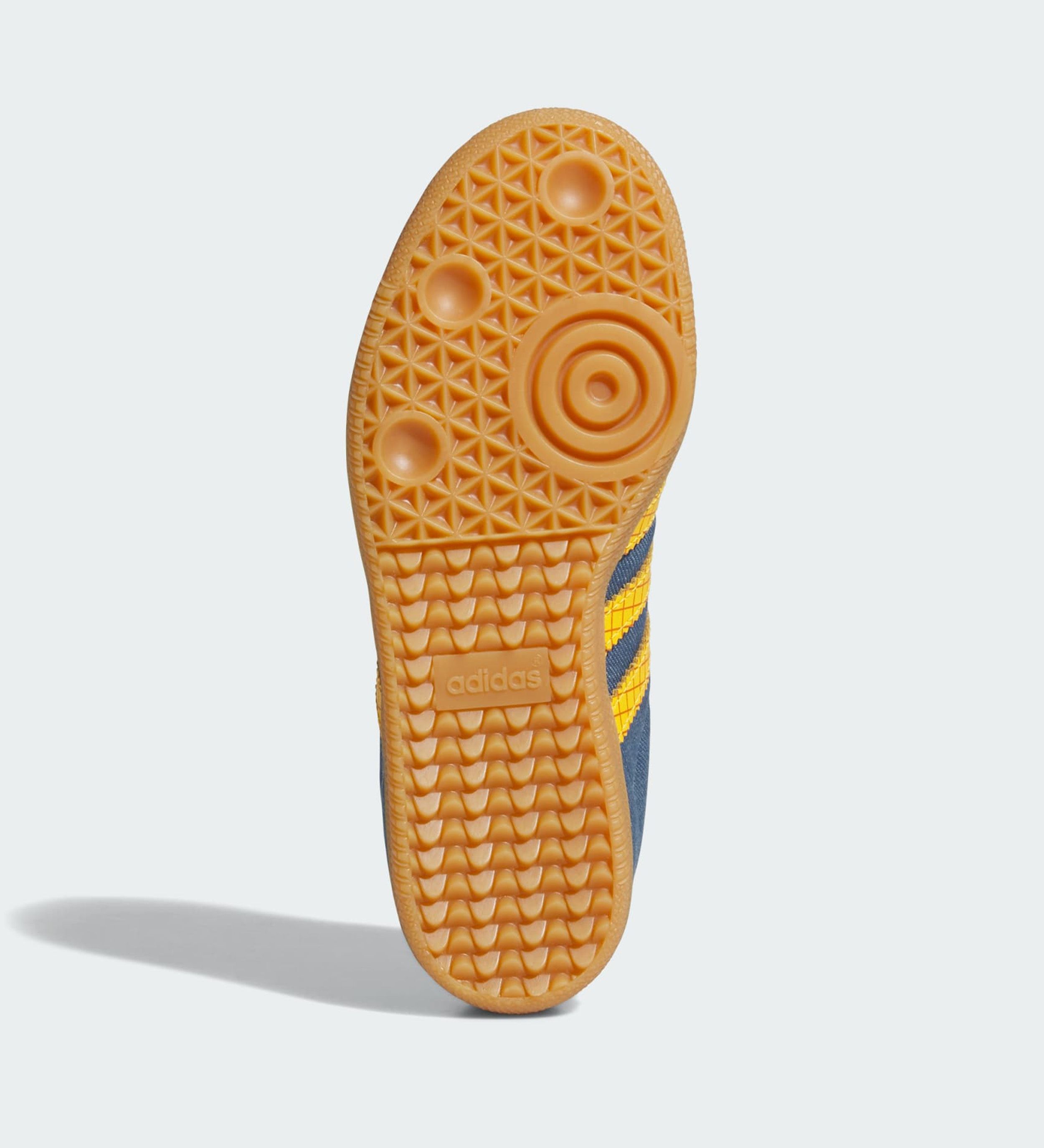 Disney & Pixar's Toy Story x adidas Samba "Woody" (SKU: LA3985). Photo via adidas.