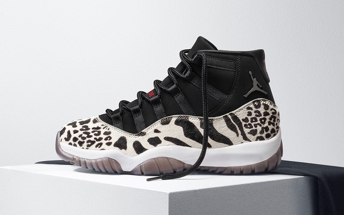jordan shoes animal print