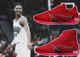 Speculative mock-ups of the Nike Ja 4 in Low and High editions.