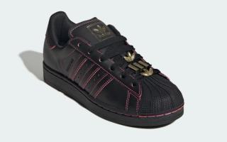 The Adidas Superstar Shines in Black and Gold
