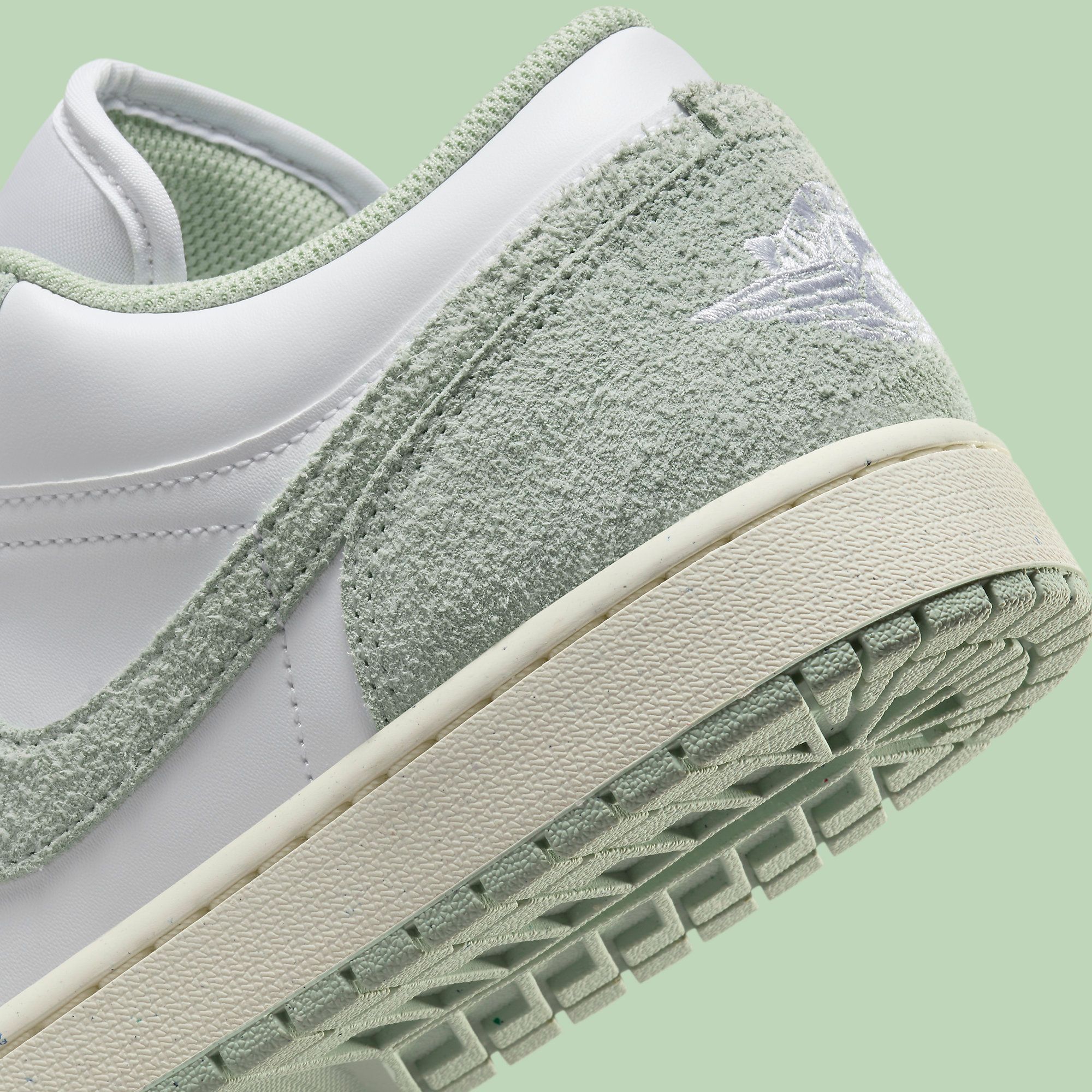 The Air Jordan 1 Low is Available Now in Shaggy Green Suede | House of Heat°