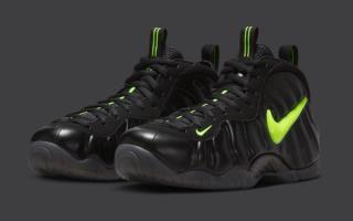 Nike Air Foamposite Pro "Voltage" retro from May 2026.